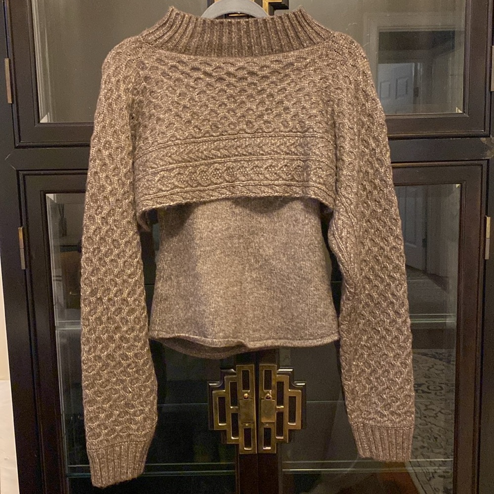 ASTR the Label Crop Sweater - Picture 2 of 3